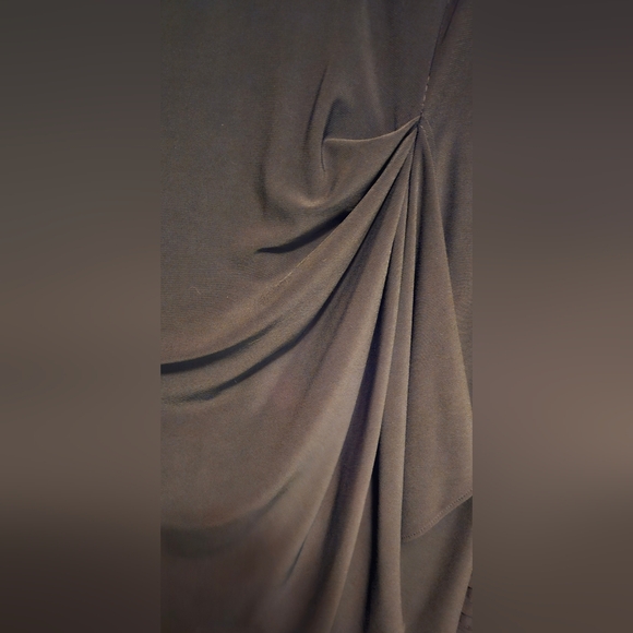 MSK Women Classy V- Neck Floral Lace 3/4 Sleeve Cocktail Holiday Party Dress, 20 - Picture 7 of 7